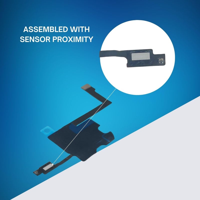 MEEFIX Proximity Sensor Earpiece Flex Cable Replacement for iPhone 15 Pro - Includes Ear Speaker Metal Bracket, Ambient Light Sensor Fix - Image 4