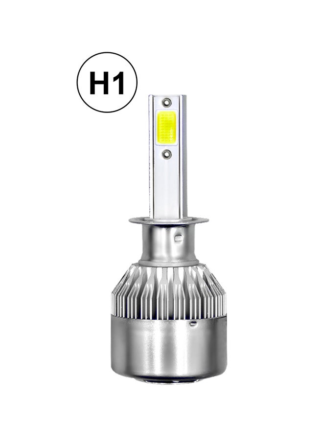 1 Piece Car Led Headlight Led Bulb All-In-One Conversion Kit H1 18W 6000K 3000Lm - Image 2