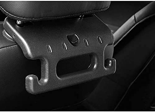 Rasikvar Car Backseat Headrest Hook Hanger Organizer with Grab Bar for Holding Handbag Coat Purse Bag Water Bottle Umbrellas Cap and More, Suitable for All car - Image 2