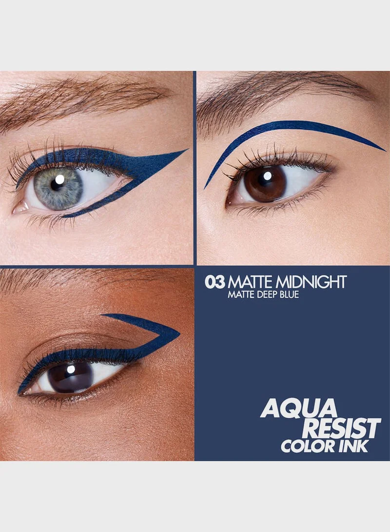 MAKE UP FOR EVER Aqua Resist Color Ink - 03 Matte Midnight