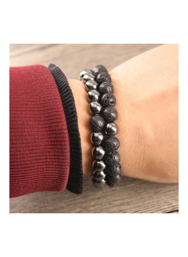 ميركال إمبراير طقم أساور مضفر مكون من قطعتين - Image 3