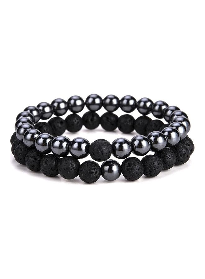 ميركال إمبراير طقم أساور مضفر مكون من قطعتين - Image 2