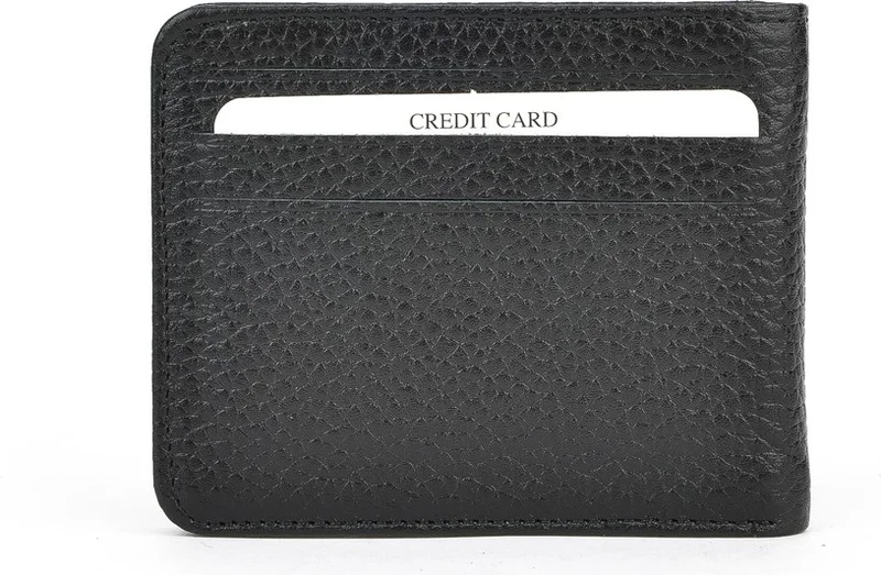 زيا Men's Leather Wallet 1519841ZY111 Black