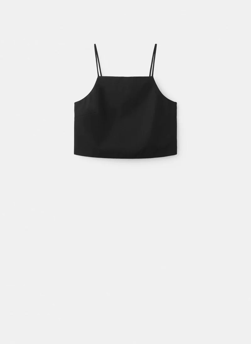 مانجو Cotton crop top
