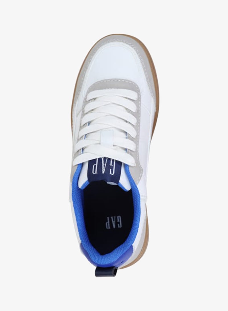 GAP Men's Panelled Sneakers with Lace-Up Closure - SEATTLE III - Image 4