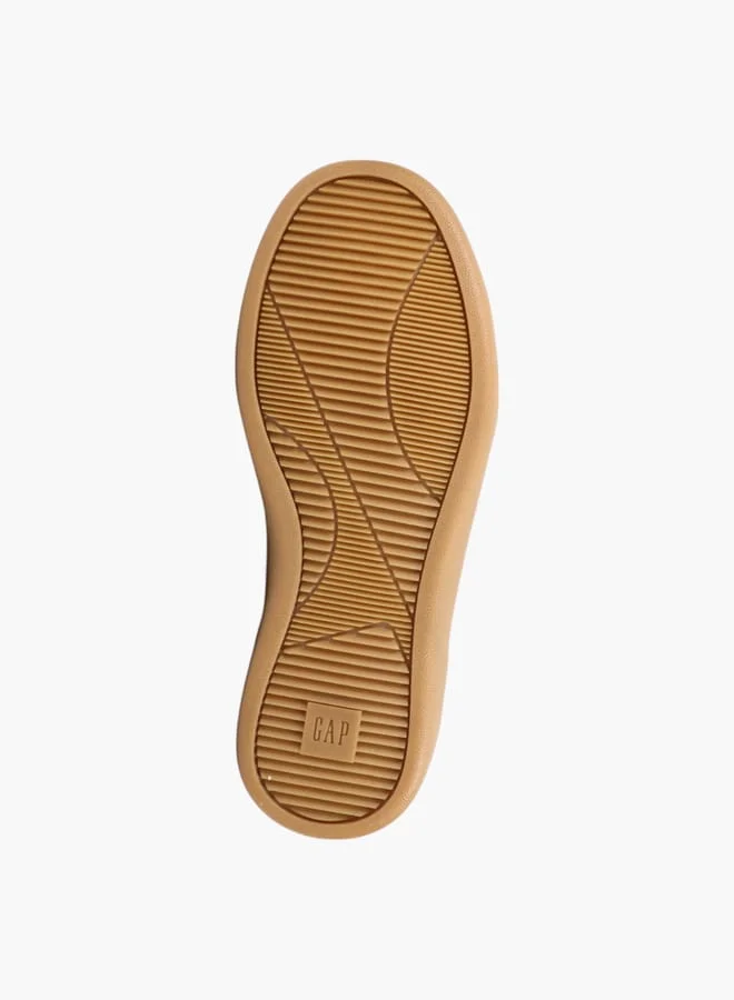 GAP Men's Panelled Sneakers with Lace-Up Closure - SEATTLE III