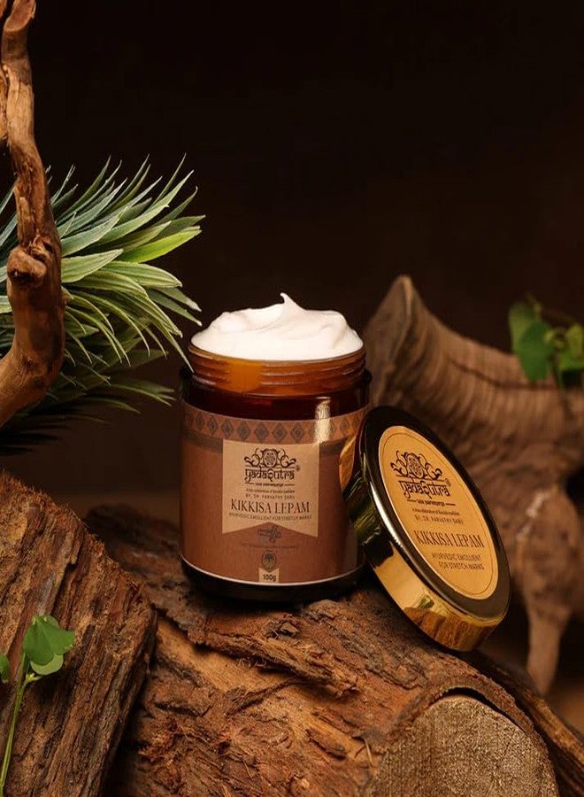 YADASUTRA Ayurvedic Stretch Mark Cream For Pregnancy - 100g Kikkisa Lepam Skin Nourishing Hydration Scar Fade - Image 1