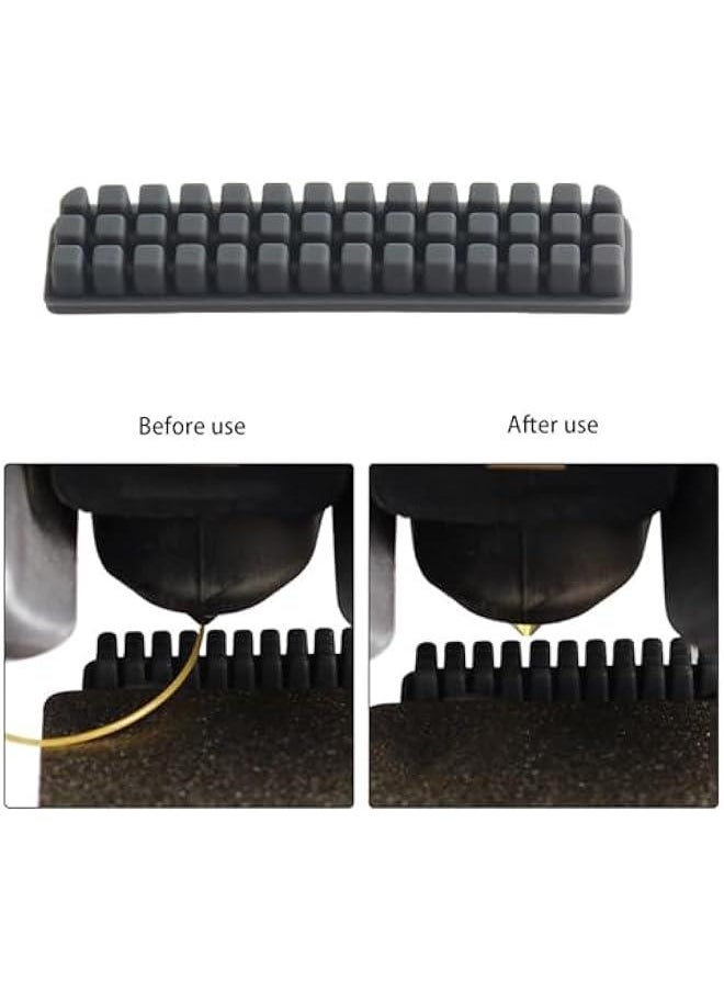 for Bambu A1/A1 Minis Nozzle Silicone Brush, 3D Printer Nozzle Cleaner Tool for Lab, Wiper Silicone Brush Nozzle Cleaning Brush for Bambu Lab A1/A1 Minis 3D Printer Cleaning Tool, 3D Printer Parts