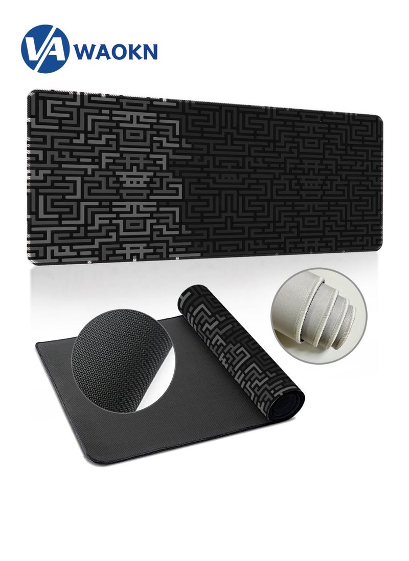 WAOKN - E-Sports Mouse Pad, Large Size Natural Rubber Mouse Pad, Large Lock Edge Computer Shop Table Mat - Image 1