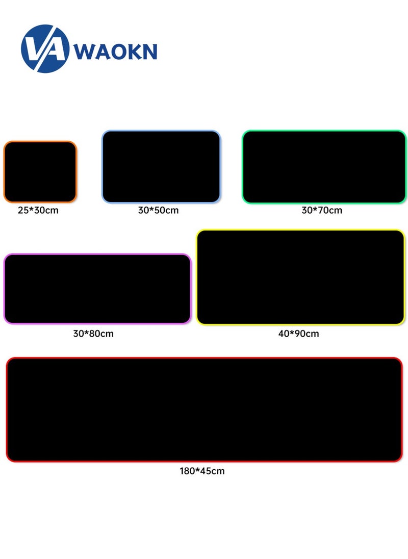 WAOKN - E-Sports Mouse Pad, Large Size Natural Rubber Mouse Pad, Large Lock Edge Computer Shop Table Mat - Image 1