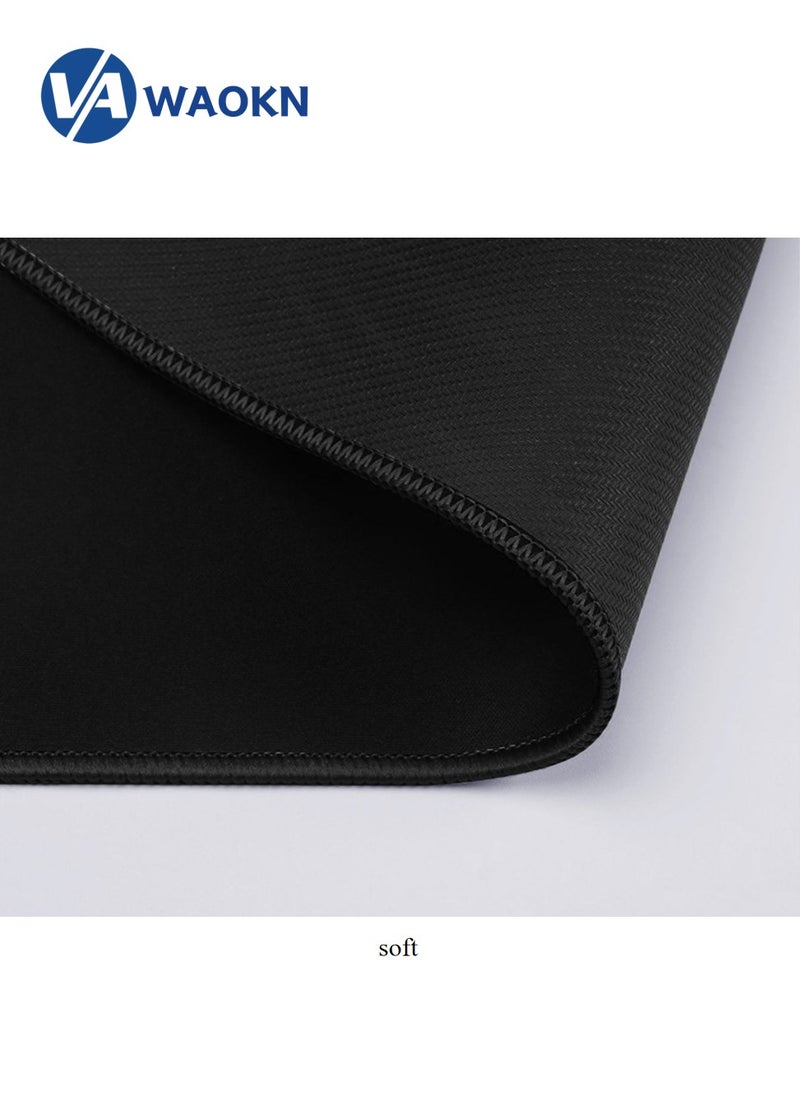 WAOKN - E-Sports Mouse Pad, Large Size Natural Rubber Mouse Pad, Large Lock Edge Computer Shop Table Mat - Image 1