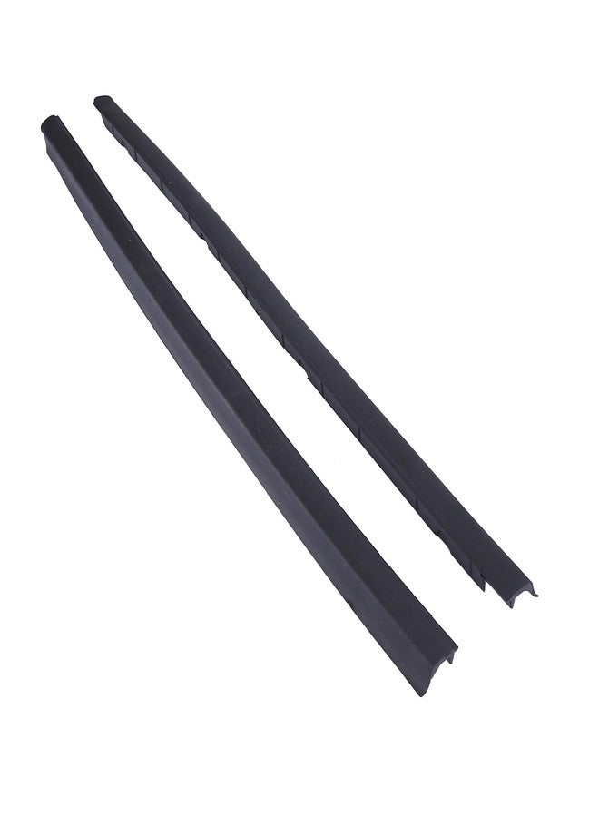 Oskkude Front Left & Right Windshield Molding Compatible with 2009-2022 DOD-ge Ram 1500 2500 3500 4500 5500 Exterior Windshield Pillar Molding Trim Windshield Weatherstrip Replaces 68297609AB 68297608AB - Image 4