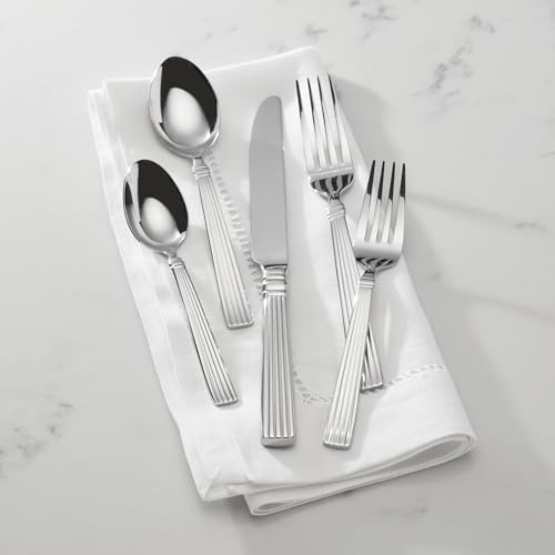 Reed & Barton ريد وبارتون 0 كريشندو II مجموعة أدوات مائدة مكونة من 65 قطعة، فضي - Image 4