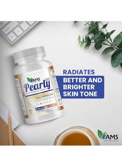 AMS AMS Pearly Skin Whitening Capsules, 60 Capsules, Brightens & Evens Skin Tone  - Image 3