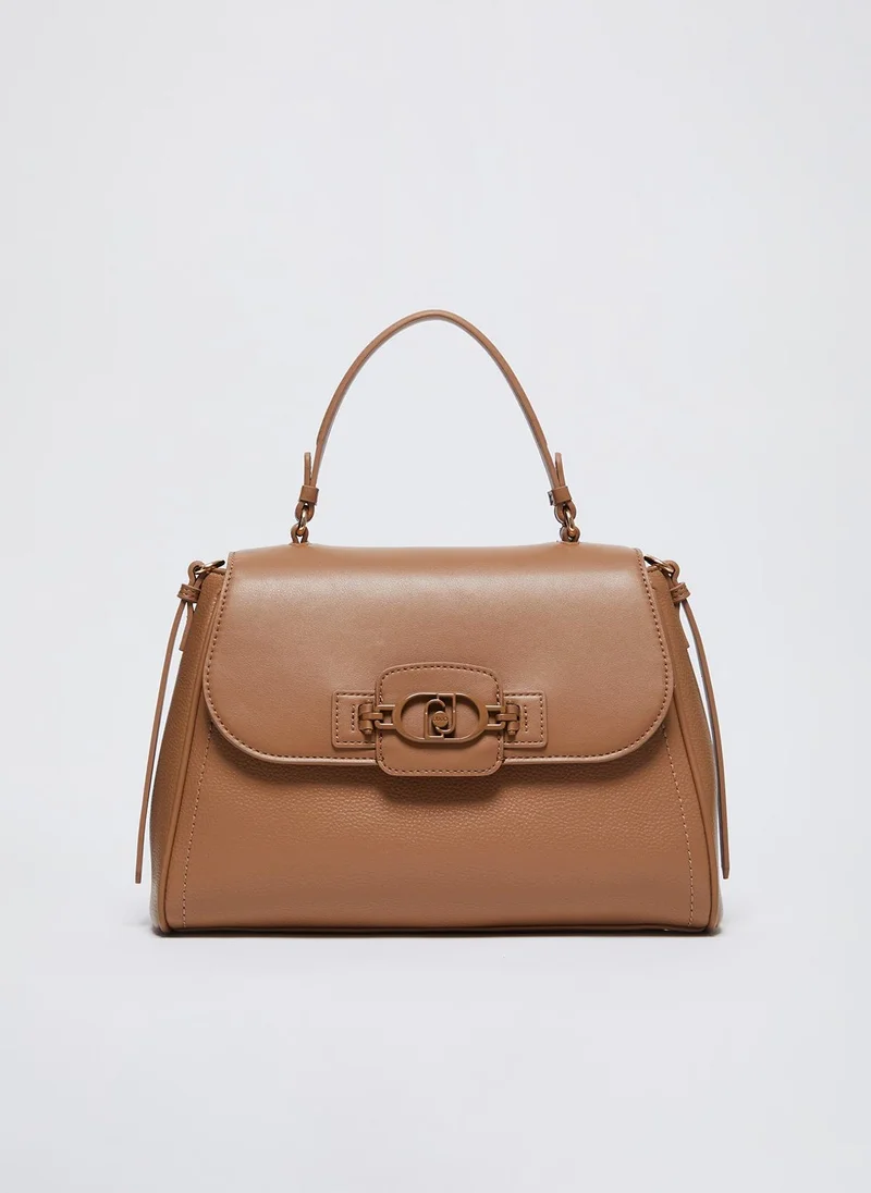 ليو جو Beige handbag