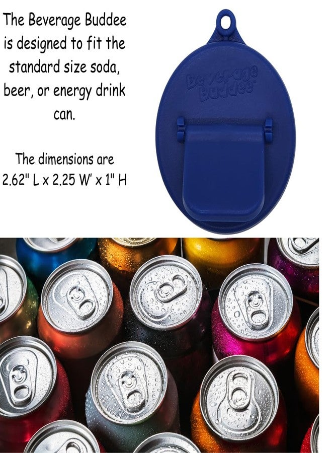 Beverage Buddee Can Cover - Best Can Cover For Standard Size Soda/Beer/Energy Drink Cans - Made In The USA - BPA/PCB Free - 2 pack - Image 2