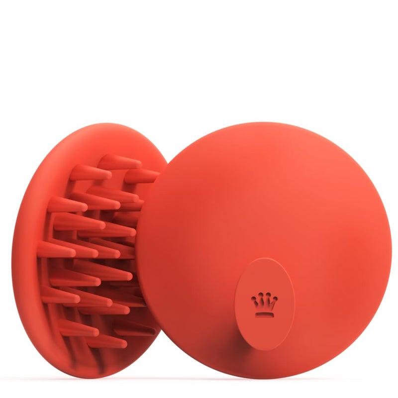 DS Labs Revitalizing Scalp Brush Silicone Shampoo Massager for a Cleaner Fresher Feeling Scalp Lifts Build Up Boosts Lather Ergonomic Water Resistant for All Hair Types