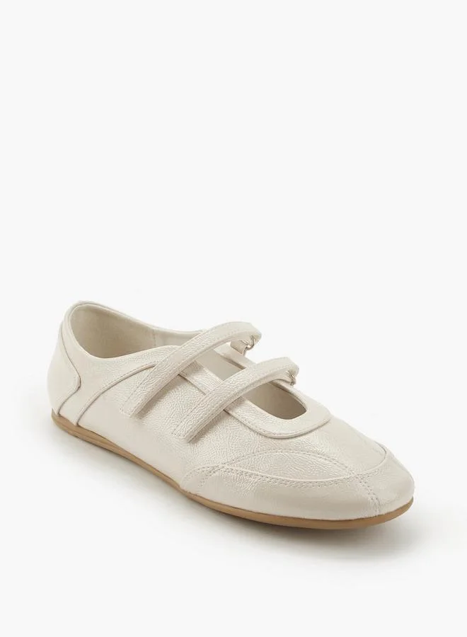 Celeste Women Panelled Ballerina Shoes