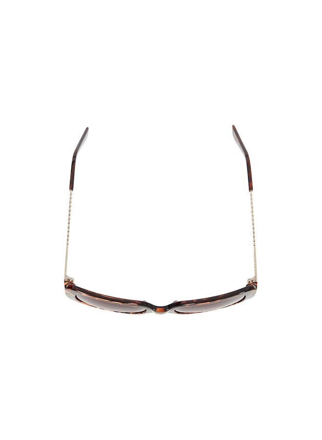 GUESS Women Square Sunglasses with Brown Lenses - GF6138 52F 55mm - Image 4