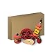 Kaytee Chew Treat Toy Box for Pet Rabbits Guinea Pigs Hamsters and Gerbils - Image 3