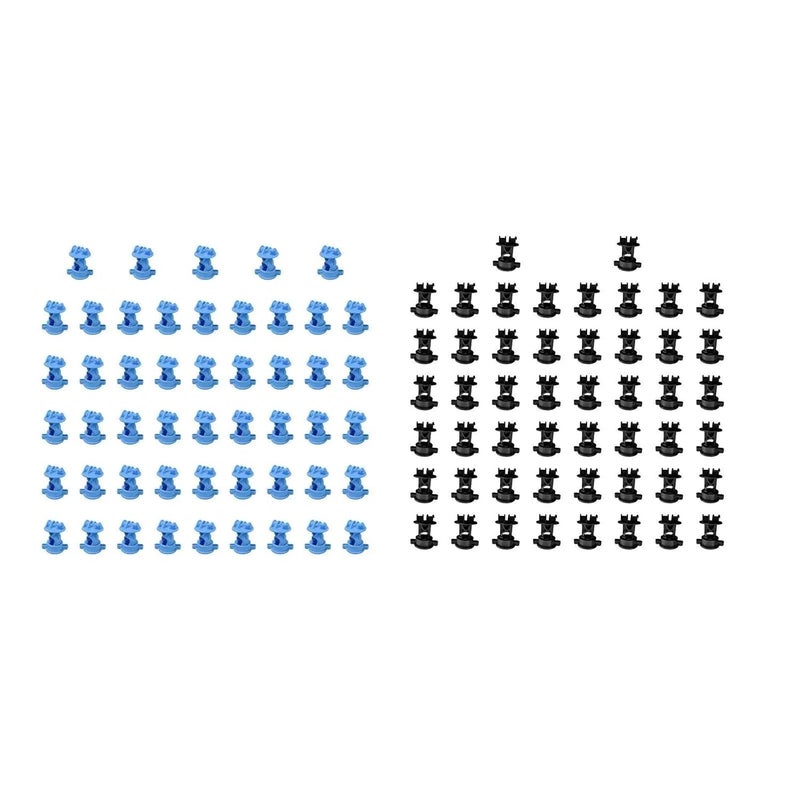 Blue Electric Fence Insulators 100 Pieces For Pet Containment Farm Animal Agricultural Husbandry - Image 3