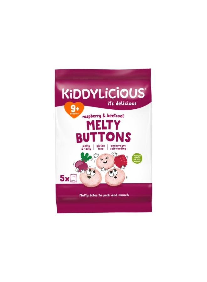Melty Buttons, Raspberry - 30g, Thailand