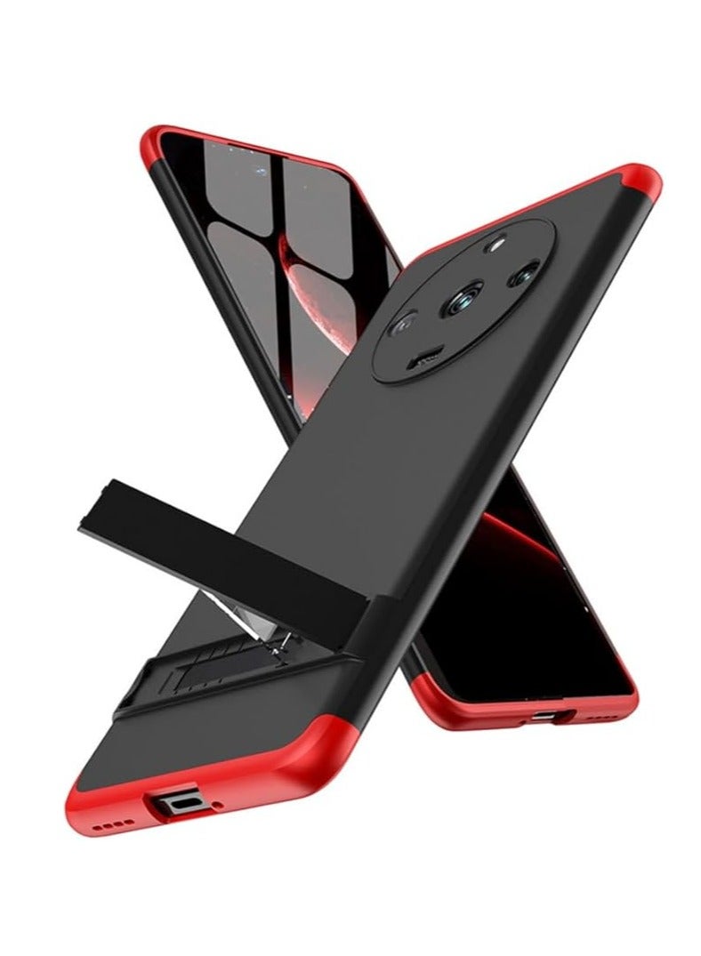 general Compatible with Realme 11 Pro Plus 5G Phone Case, Ultra-Thin Hard Full Protection Ultra-Thin Matte Finish Grip Case Phone Case with Concealable Stand for Realme 11 Pro+ - Image 1