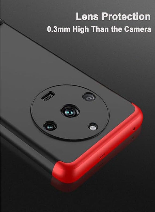 general Compatible with Realme 11 Pro Plus 5G Phone Case, Ultra-Thin Hard Full Protection Ultra-Thin Matte Finish Grip Case Phone Case with Concealable Stand for Realme 11 Pro+ - Image 4