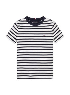 TOMMY HILFIGER Kids Stripe Regular Fit T-Shirt  - Image 4