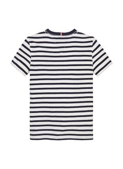 TOMMY HILFIGER Kids Stripe Regular Fit T-Shirt  - Image 5