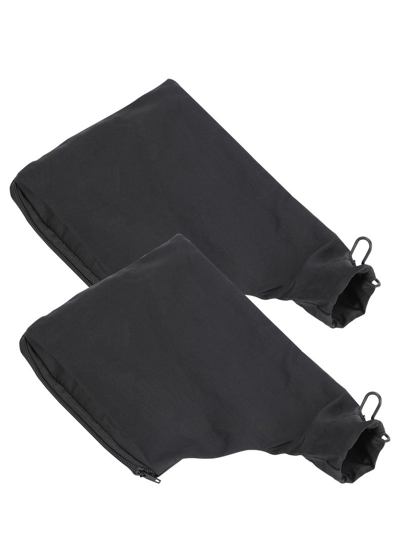 Excefore Miter Saw Dust Bag, 2 Pack Table Saw Dust Collect Bag, with Zipper and Wired Adjustable Stand Dust Bag for Belt Sander Parts Diagonal Saw Miter Saw Accessories  - Image 1
