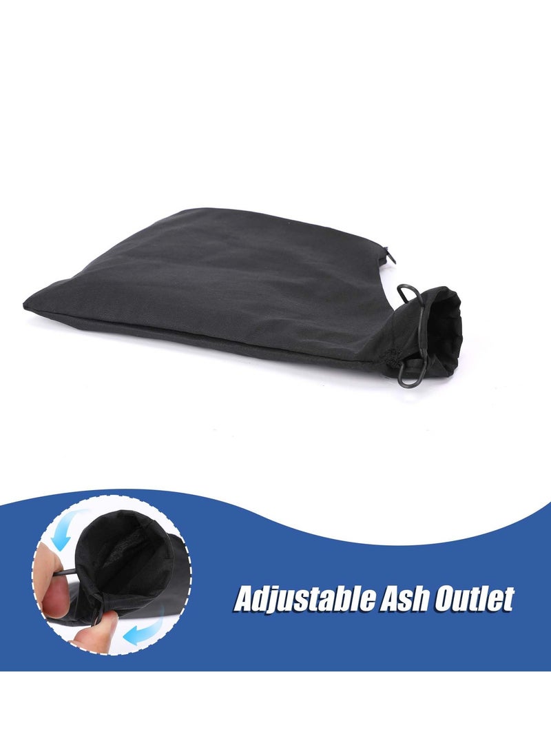 Excefore Miter Saw Dust Bag, 2 Pack Table Saw Dust Collect Bag, with Zipper and Wired Adjustable Stand Dust Bag for Belt Sander Parts Diagonal Saw Miter Saw Accessories  - Image 3