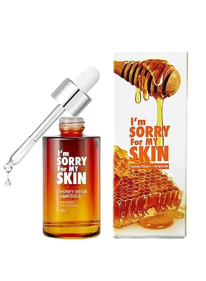 I'm Sorry For My Skin Golden Honey Repair Ampoule Serum Intensive Nourishment Revives Hydrated Glowing Skin Improves Dullness And Dryness 30 ml