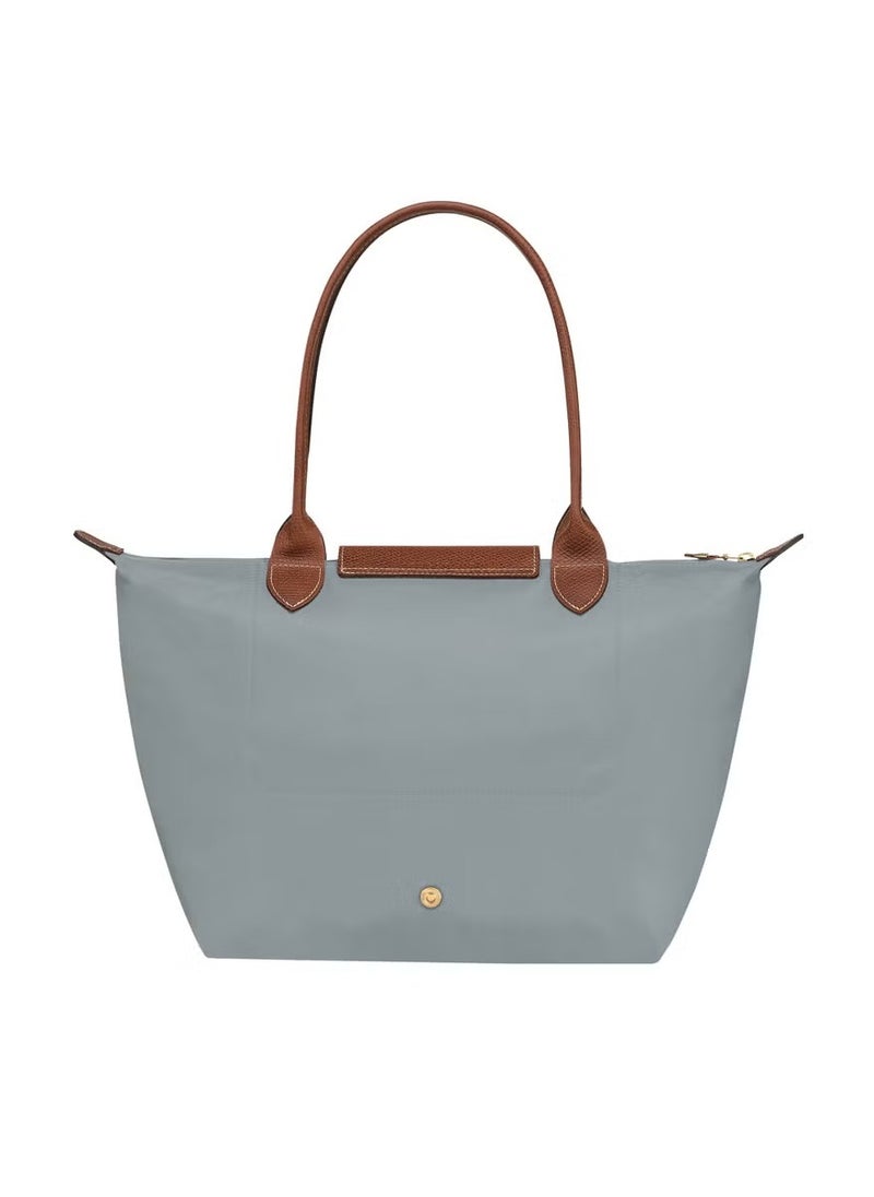Longchamp Longchamp Women's Medium Tote Bag Handbag Shoulder Bag Steel Gray Classic Style  - Image 3