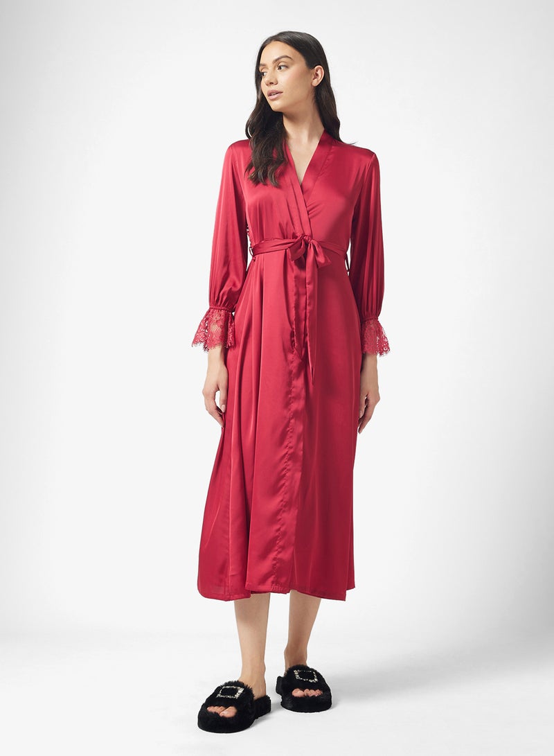 ايلا روب بأكمام دانتيل - Image 4