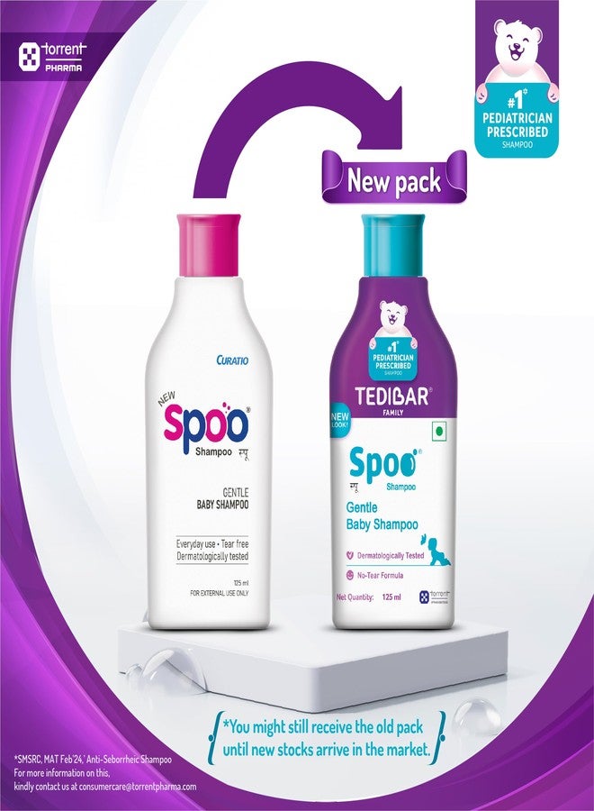 Curatio Baby Spoo Shampoo 125ml (Pack of 2) - Image 4