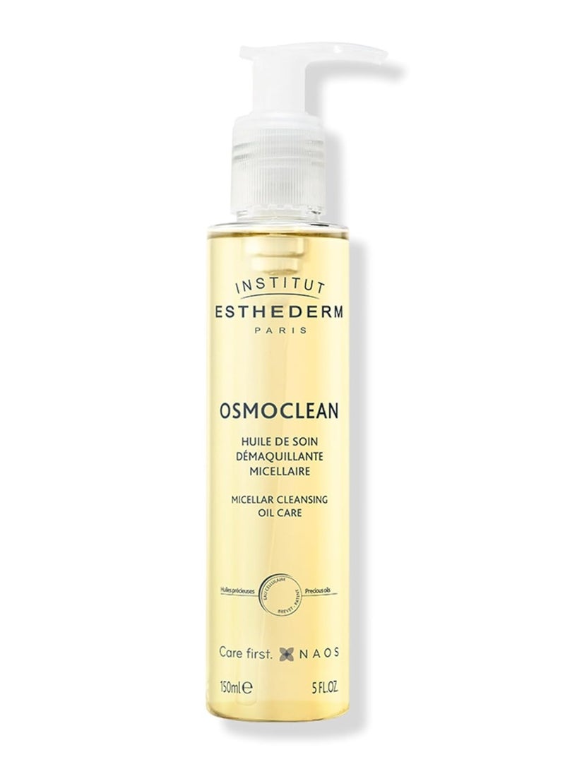 INSTITUT ESTHEDERM Institut Esthederm - Micellar Cleansing Oil Care : Cleansing & Removes make-up, impurities and UV filters, Cellular Water, Non-greasy effect, All Skins Types. 150mL 5 FL.OZ  - Image 1