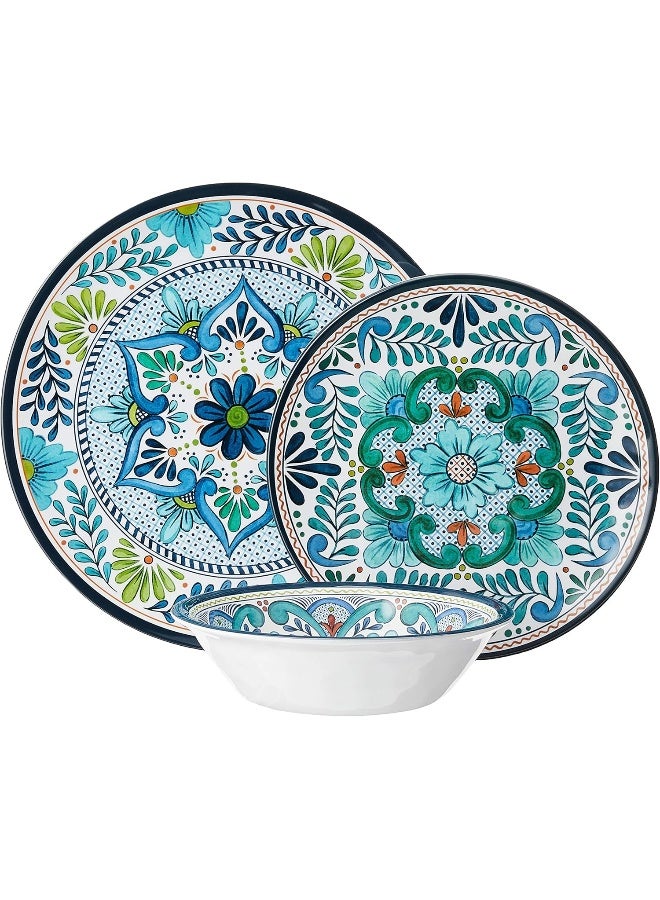 Certified International Talavera Melamine 12Piece Dinnerware Set - Image 2