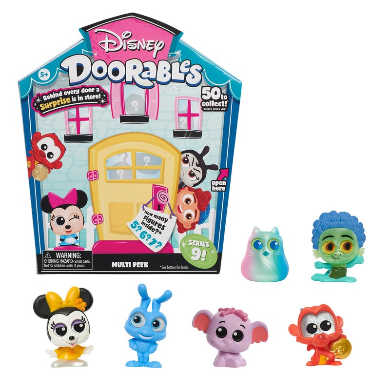 Just Play Disney Doorables Multi Peek Series 9, Collectible Blind Bag Figures, Kids Toys for Ages 5 Up by Just Play - Image 1