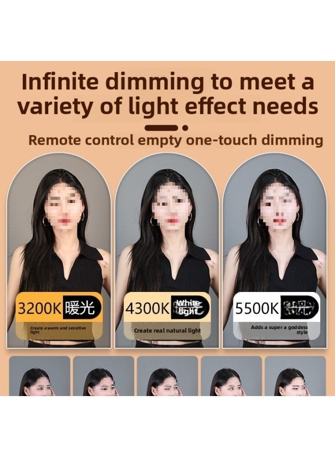 Cantilever Photo Lights Light Lights Desktop Soft Light Photography Live Portable Light Lights Light Lights Light Lights Photography Tablet-Light Source Color:(highlighted) Soft Light [three Colors Come With 4 Color Chips] 170cm Floor Stand (free Additional Machine  - Image 5