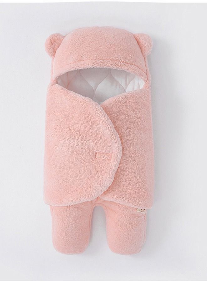 VInedi Baby hug quilt spring, autumn and winter thickened baby bag quilt newborn baby anti-startle newborn baby - Image 1