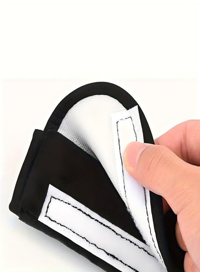 2pcs Soft Plush Car Seat Belt Covers,Car Accessories, Modern Car Interior, Durable Car Cover, Comfortable Car Seat Covers - Image 3