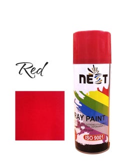Nest "NEST RED  Spray Paint - 400ml, Multipurpose, Fast Drying, High Gloss Finish 