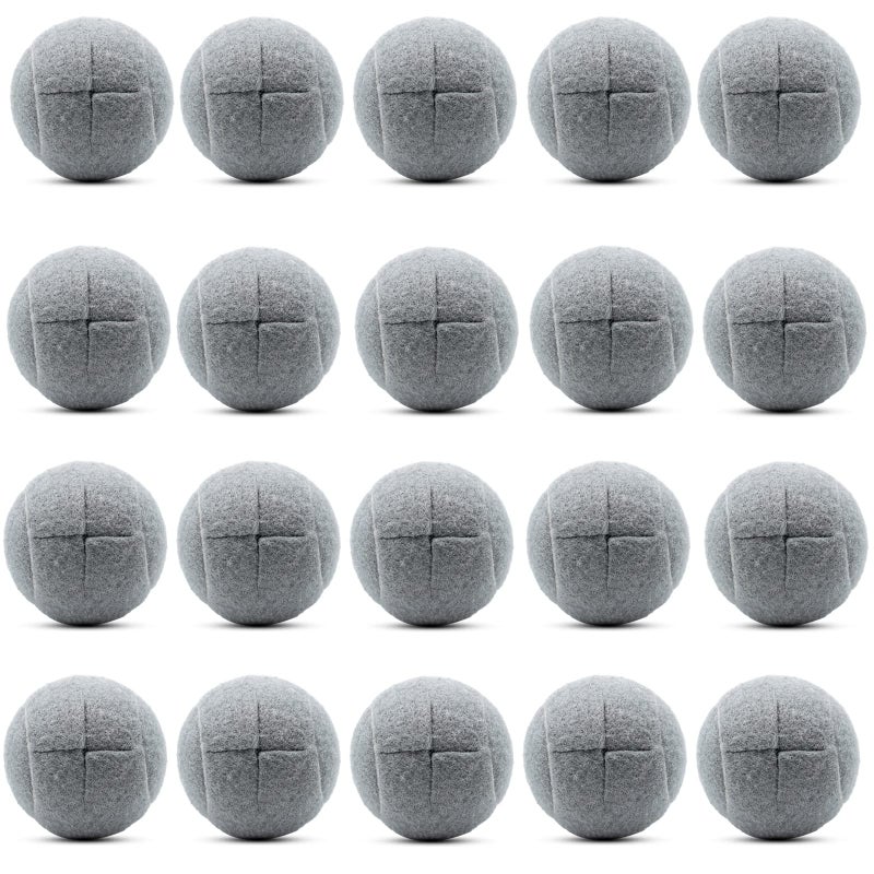 كرات تنس سحرية 20 قطعة مقطوعة مسبقًا لحماية أرجل الأثاث من الخدوش