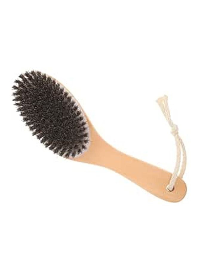 Sturdy Horse Grooming Brush with Handle for Livestock Fur Cleaning and Stable Maintenance - Image 1