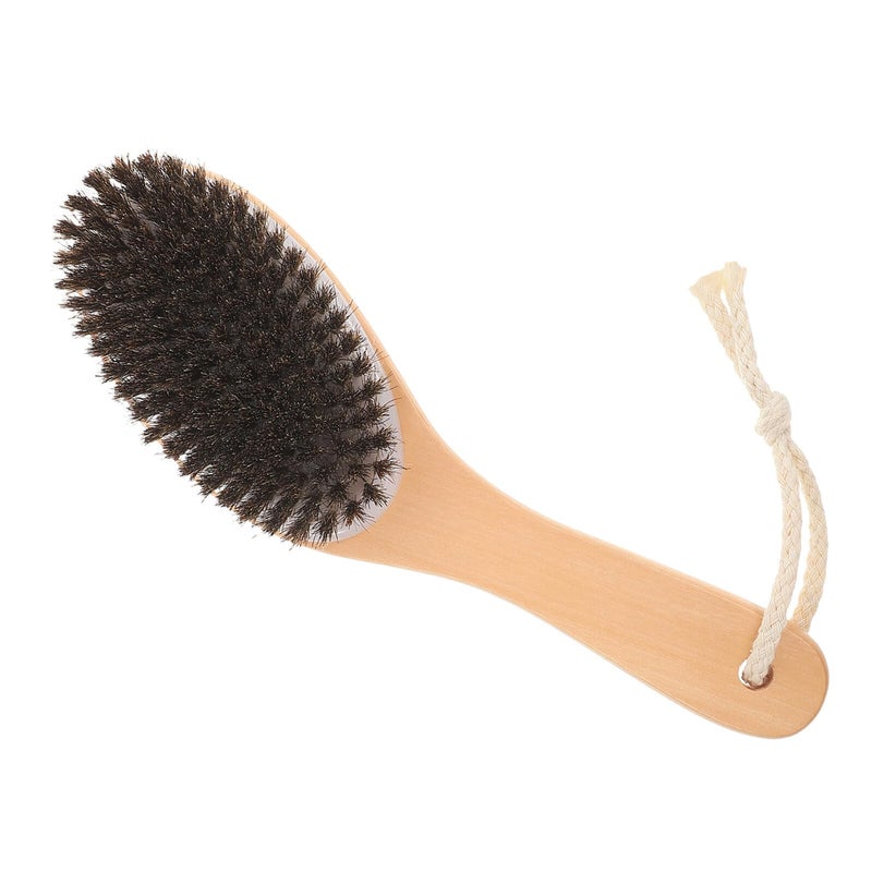Sturdy Horse Grooming Brush with Handle for Livestock Fur Cleaning and Stable Maintenance - Image 2