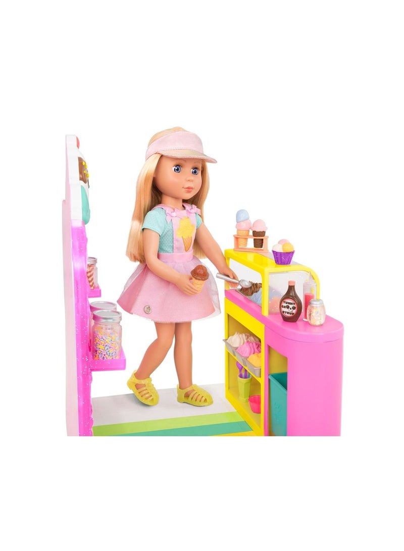 جليتر جيرل محل الأيس كريم مع الأكسسوارات - GG57128C1Z - Image 3