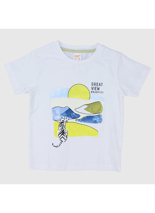 quokka - "Great View" Short-Sleeved T-shirt - Image 1