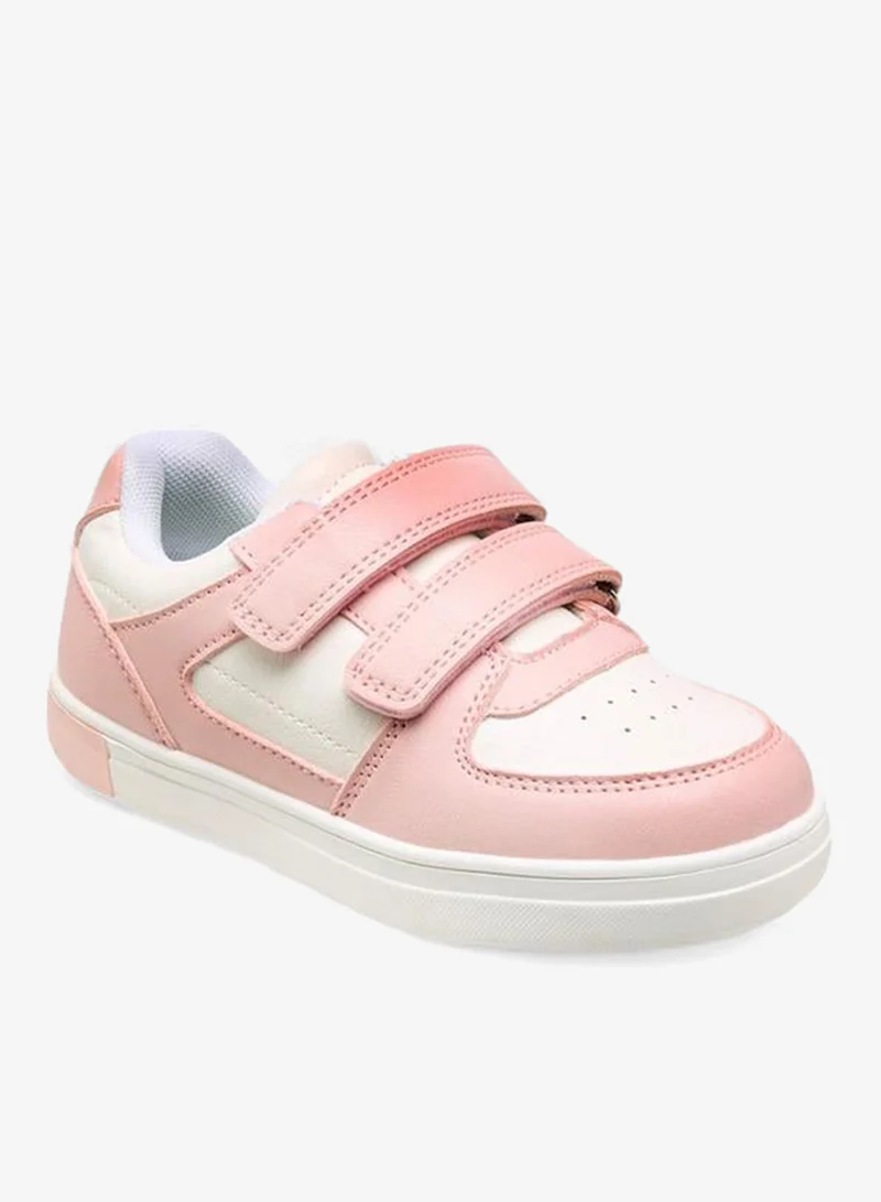 JUNIORS Panelled Sneakers With Hook And Loop Closure