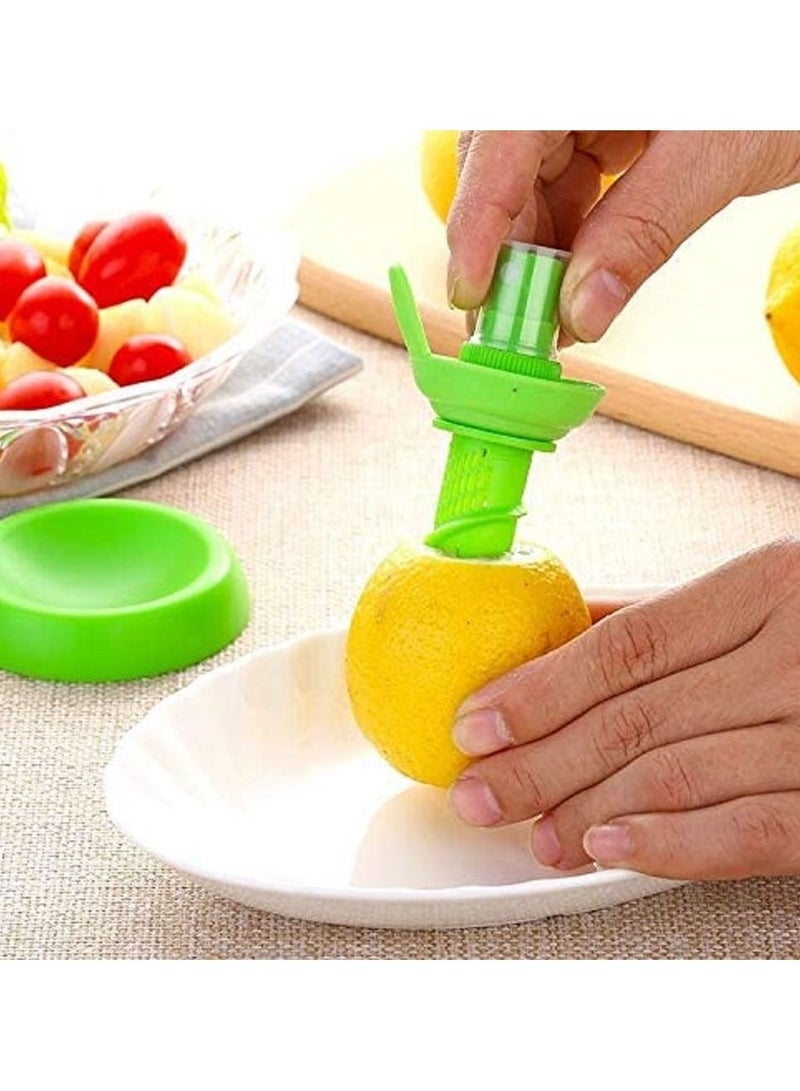 Lemon Juice Sprayer and Squeezer in Refreshing, Perfect for Citrus Lovers, Green